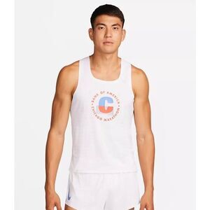 Nike Men Large Dri-FIT ADV 2023 BOA Chicago Marathon AeroSwift Singlet FD2692